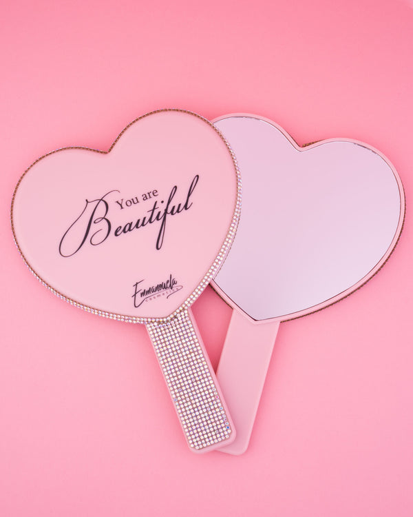 Pink Glam Hand Mirror